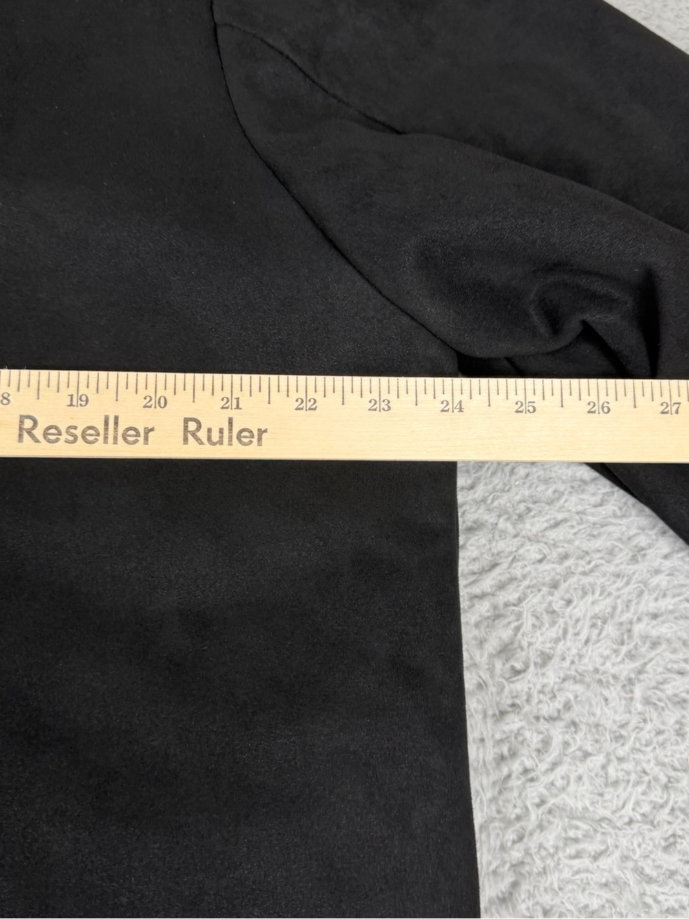 Robert Graham Jacket Mens Medium Black Suede Quilted Lined Button Pockets - Picture 6 of 14